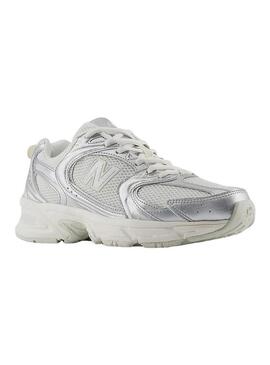Sapatilhas New Balance Silver Metallic para mulher