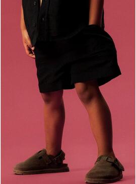 Shorts Name It Filip azul marinho para criança