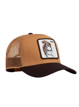 Boné Goorin Bros Nuts marrom e tostado para homens