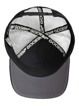 Boné Goorin Bros Freedom preto para homem.