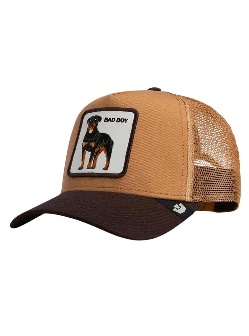 Boné Goorin Bros Bad Boy tostado para homem
