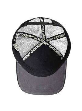 Boné Goorin Bros Frenchie preto para homem