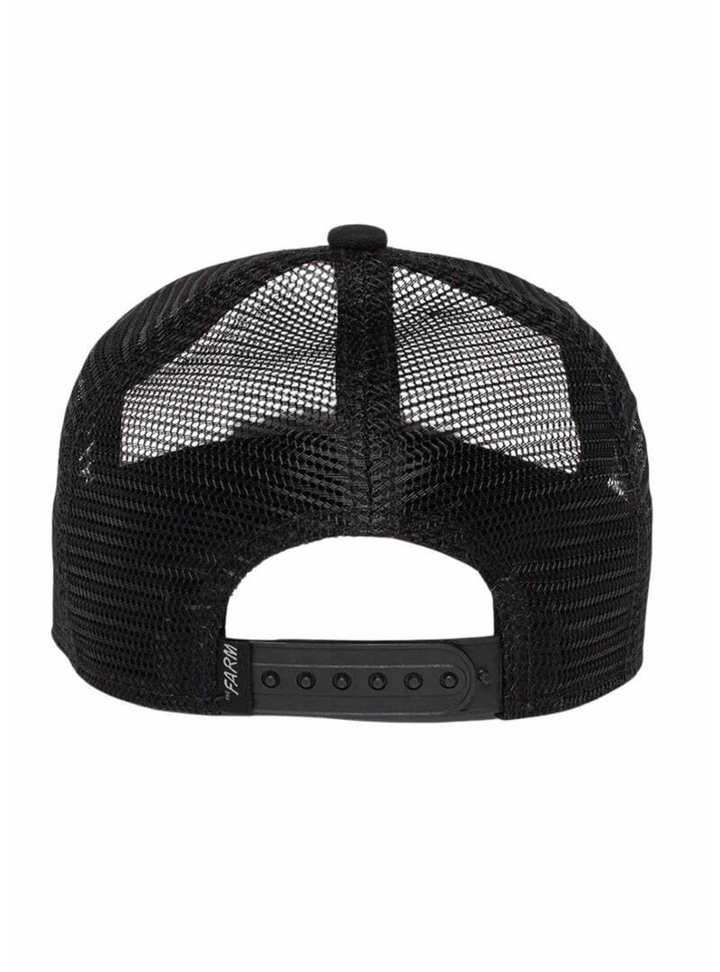 Boné Goorin Bros King preto e branco para homens