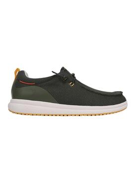 Sapatos Walkin Pitas Kell verde para homens.