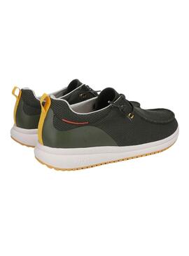 Sapatos Walkin Pitas Kell verde para homens.