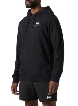 Moletom Helly Hansen Core preto para homem