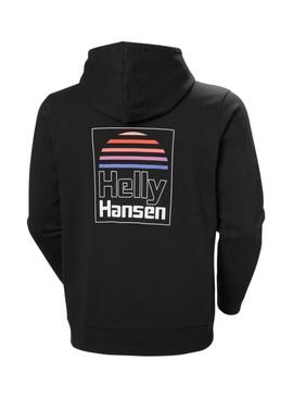 Moletom Helly Hansen Core preto para homem