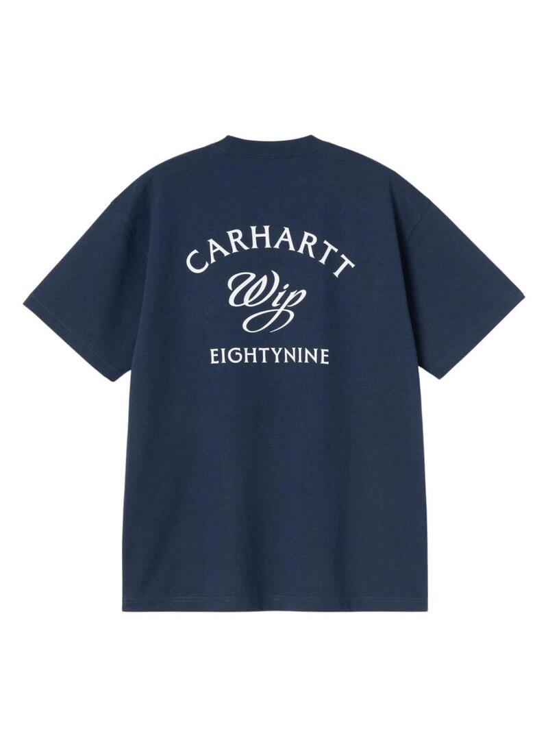 Camisa Carhartt Eightynine azul para homem.