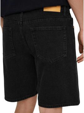 Bermudas Only and Sons Sedge preto para homem