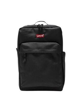 Mochila Levi's Standard preta para mulher e homem.