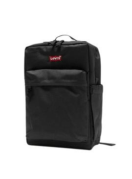 Mochila Levi's Standard preta para mulher e homem.