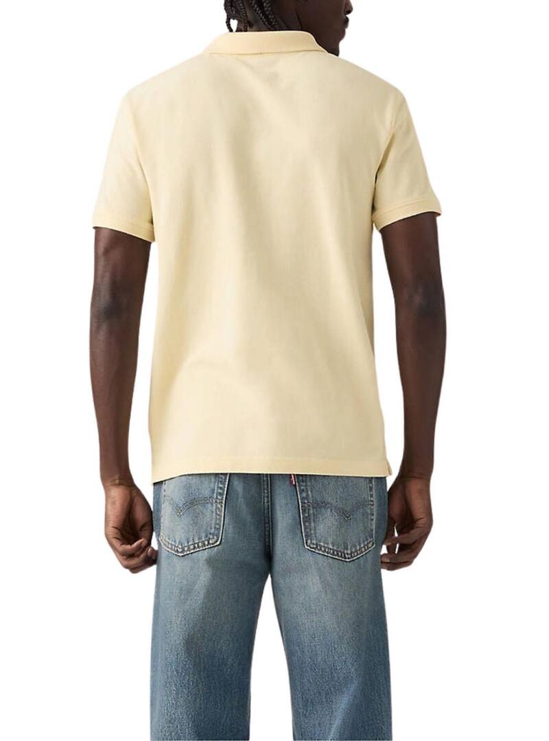 Polo amarelo original da Levis para homem.