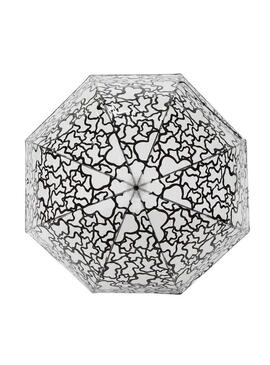 Guarda-chuva Tous Kaos transparante grande ursinhos pretos