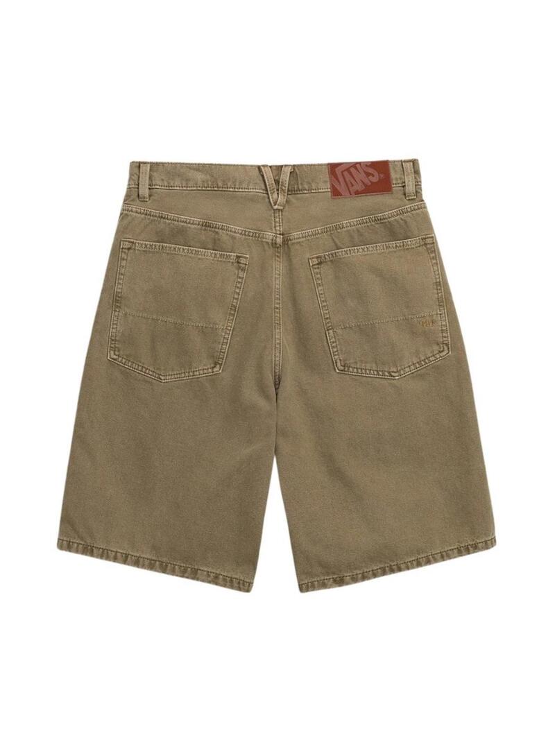 Bermudas jeans Vans verdes para homem.