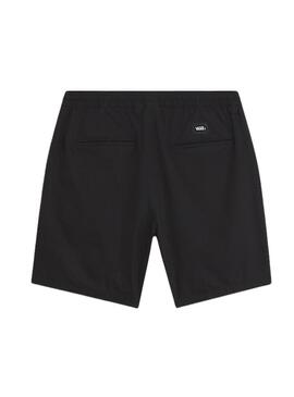 Bermudas Vans Range relaxado preto para homem.