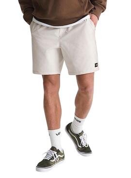Bermudas Vans Range relaxadas bege para homens