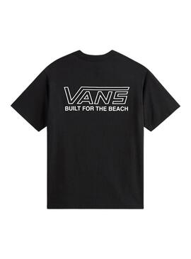 Camiseta Vans Buckled preta para homem.