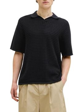 Polo Jack and Jones Nantucket preto para homem