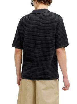 Polo Jack and Jones Nantucket preto para homem