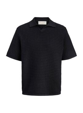 Polo Jack and Jones Nantucket preto para homem