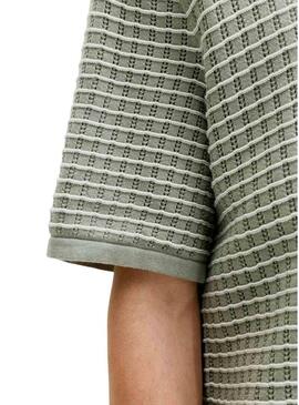 Camisa polo Jack and Jones Nantucket verde para homem