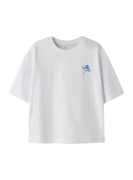 Camisola Name It Darmilla branca para menina