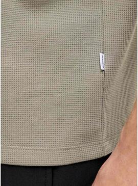 Camiseta Jack and Jones Austin verde para homem