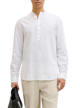 Camisa Jack and Jones Summer branca para homem.