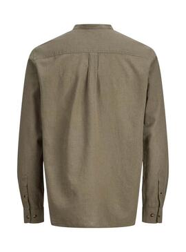 Camisa Jack and Jones Summer verde para homem