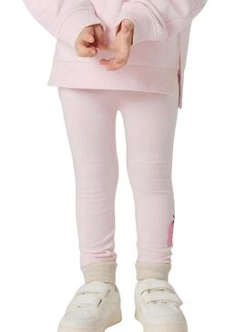 Leggings Name It Bilona rosa para menina