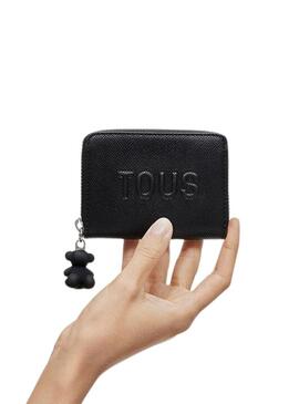 Carteira Tous La Rue New preta para mulher.