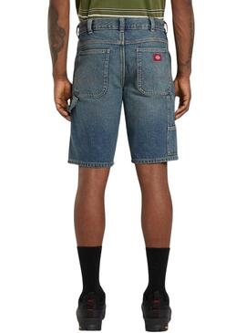 Bermudas Dickies de carpinteiro azul para homem.