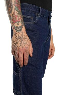 Bermudas Dickies Carpenter denim seco para homem.