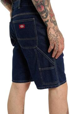 Bermudas Dickies Carpenter denim seco para homem.