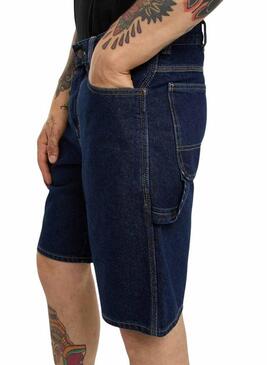 Bermudas Dickies Carpenter denim seco para homem.