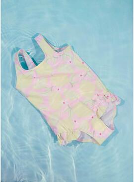 Fato de banho Name It Zilua limões para menina