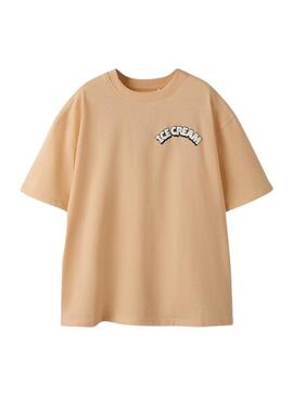 Camisola Name It Foxe coral para menino.