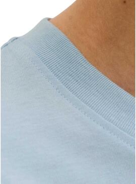 Camisa Jack and Jones Rain azul para crianças