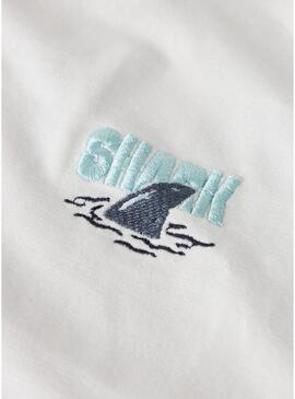 Camiseta Name It Flapz branca para menino