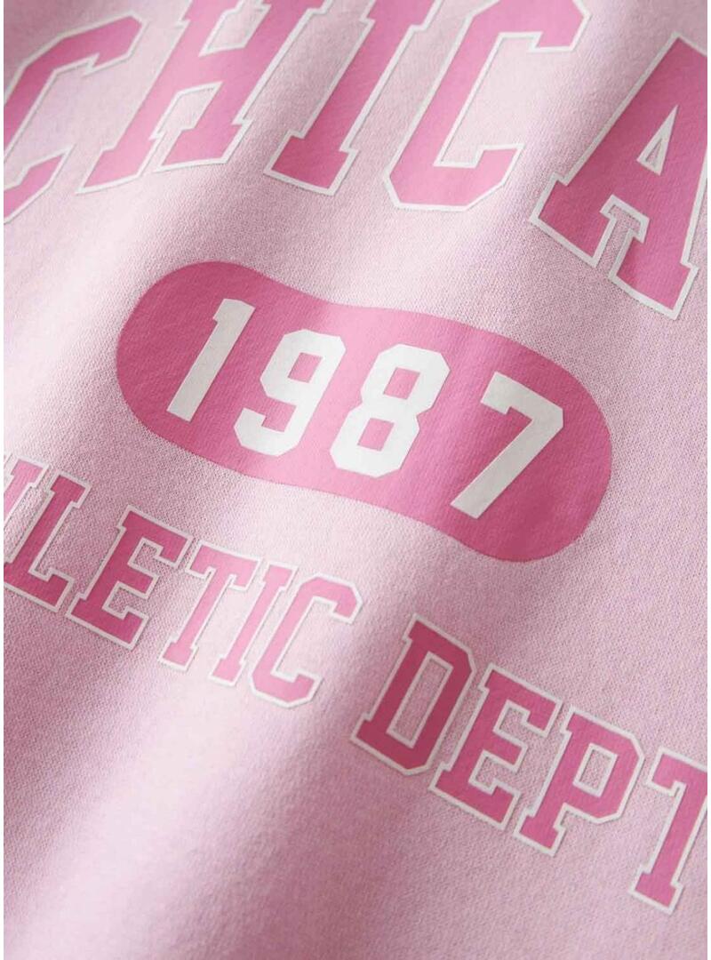 Suéter Name It Fabia rosa para menina