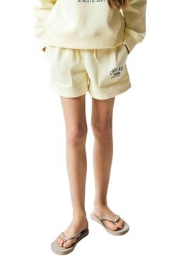 Shorts Name It Fabia amarelo para menina