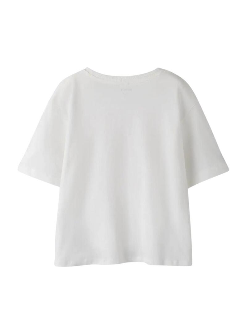 Camisola Name It Freya branca para menina