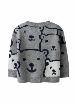 Camisola Name It Sauel cinza para menino