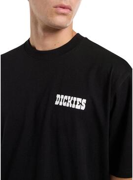 Camisa Dickies Plain City preta para homem.
