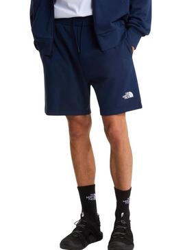 Bermudas The North Face Simple Dome azul para homem.