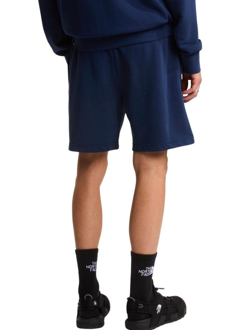 Bermudas The North Face Simple Dome azul para homem.