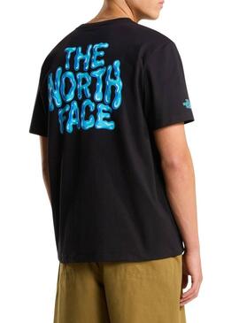 Camisa The North Face Drip Logo preta para homem