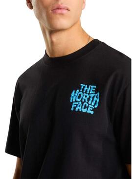 Camisa The North Face Drip Logo preta para homem