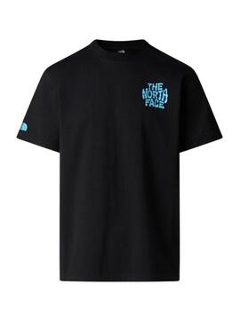 Camisa The North Face Drip Logo preta para homem