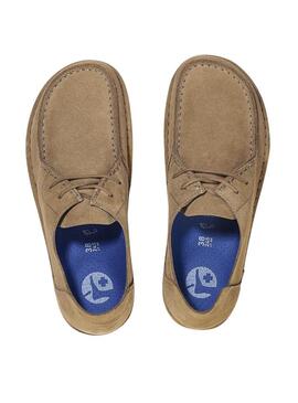 Chinelos Birkenstock Utti Lace bege para homem